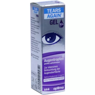 TEARS Opnieuw gel oogdruppels, 10 ml