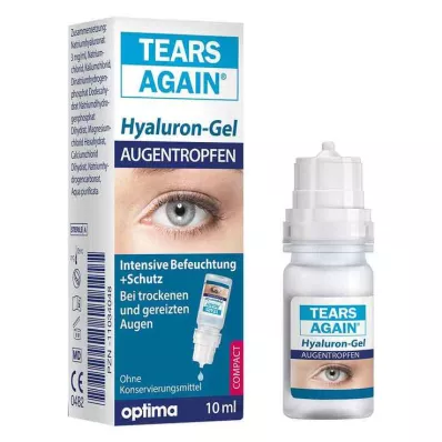TEARS Opnieuw gel oogdruppels, 10 ml TEARS Opnieuw gel oogdruppels, 10 ml