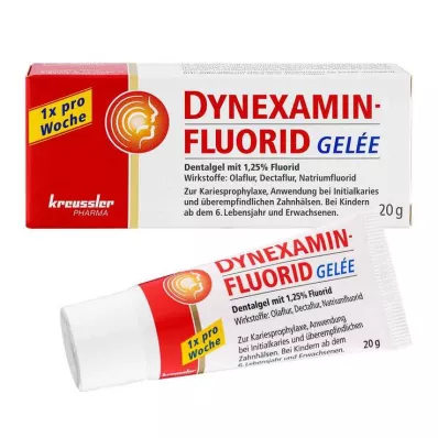 Dynexamine fluoride jelly tandgel, 20 g Dynexamine fluoride jelly tandgel, 20 g