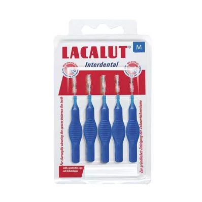 LACALUT Interdentaal M borsteltje diameter 3,0 mm, 5 stuks LACALUT Interdentaal M borsteltje diameter 3,0 mm, 5 stuks