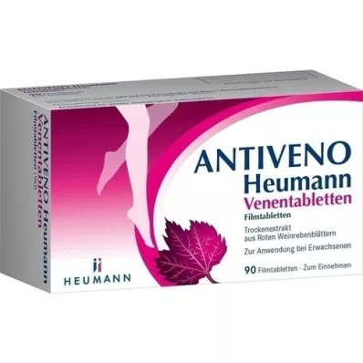 ANTIVENO Heumann veneuze tabletten 360 mg filmomhulde tabletten, 90 st