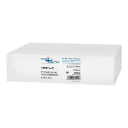 POLSTERBINDE synthetisch 6 cm x 3 m niet-steriel, 12 stuks