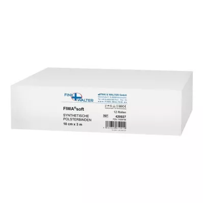 POLSTERBINDE synthetisch 10 cm x 3 m niet-steriel, 12 stuks