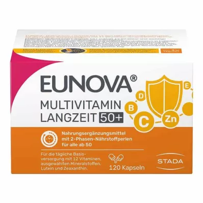 Eunova Lange Termijn 50+ Capsules, 120 st Eunova Lange Termijn 50+ Capsules, 120 st