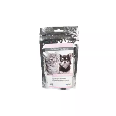 FELIGUM Tandvlees kauwdruppels voor katten/kleine honden, 120 g FELIGUM Tandvlees kauwdruppels voor katten/kleine honden, 120 g