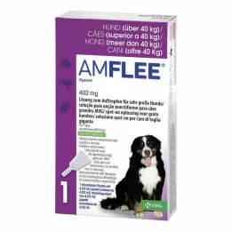 AMFLEE 402 mg spot-on oplossing voor zeer grote honden 40-60kg, 3 st