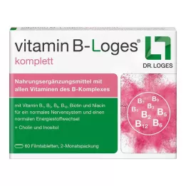 VITAMIN B-LOGES volledige filmomhulde tabletten, 60 st