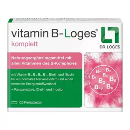VITAMIN B-LOGES volledige filmomhulde tabletten, 120 st