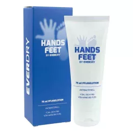 EVERDRY antibacteriële lotion voor handen &amp; lotion voor voetverzorging, 75 ml
