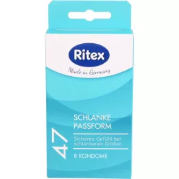 RITEX 47 condooms, 8 stuks