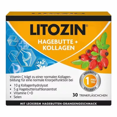 LITOZIN Rozenbottel+Collageen ampul, 30X25 ml