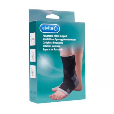 Alvita enkelbandage maat 3, 1 stuk
