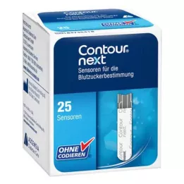 CONTOUR Next Sensors teststrips, 1X25 St