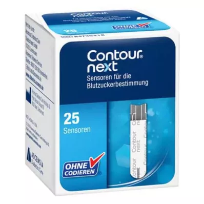 CONTOUR Next Sensors teststrips, 1X25 St
