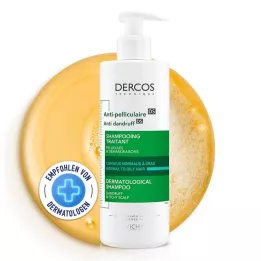 VICHY DERCOS Antiroosshampoo voor vette hoofdhuid, 390 ml