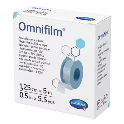 OMNIFILM Fixatiepleisterfolie 1,25 cm x 5 m, 1 st