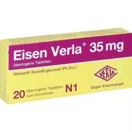 EISEN VERLA 35 mg omhulde tabletten, 20 stuks