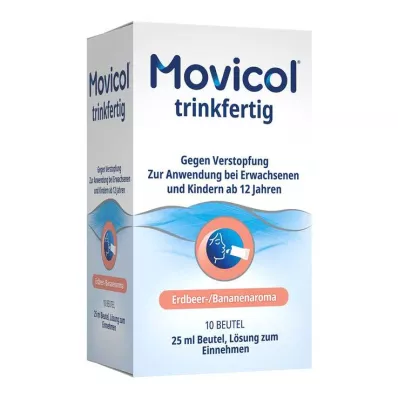 MOVICOL kant-en-klaar 25 ml sachet Oral oplossing, 10 stuks