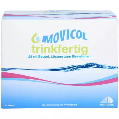 MOVICOL kant-en-klaar 25 ml sachet Oral oplossing, 30 stuks