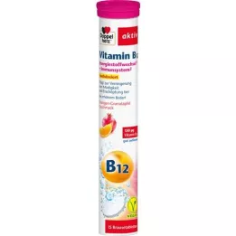 DOPPELHERZ Vitamine B12 bruistabletten, 15 stuks
