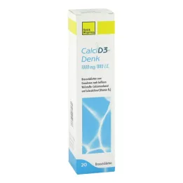 Calci D3-Denk 1000 mg / 880 IE bruistabletten, 20 stuks