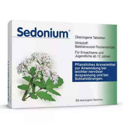 SEDONIUM Gecoate tabletten, 50 stuks SEDONIUM Gecoate tabletten, 50 stuks