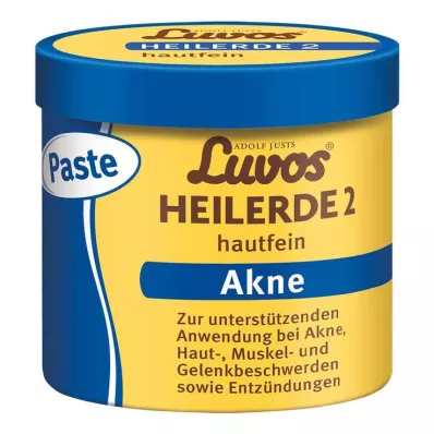 Luvos helende aarde 2 huidfijne pasta, 720 g