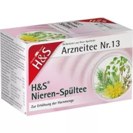 H&amp;S Nier Spoeling Thee Filterzakje, 20X2.0 g