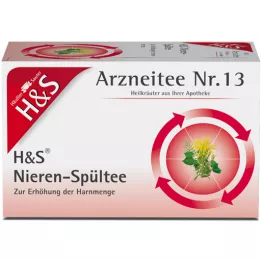 H&S Nierspoeltheefilterzak, 20X2,0 g