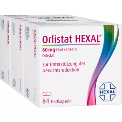 ORLISTAT HEXAL 60 mg harde capsules, 3X84 st