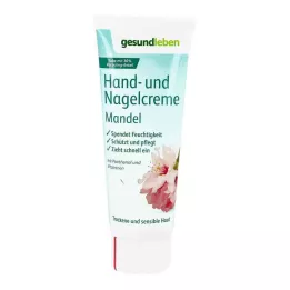 GESUND LEBEN Hand- en nagelcrème amandel, 75 ml
