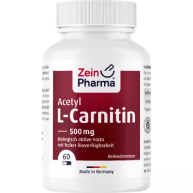 ACETYL-L-CARNITIN CAPSULES, 60 st