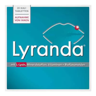 Lyranda kauwtabletten, 20 stuks