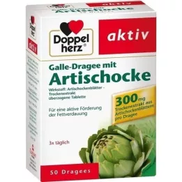 DOPPELHERZ Galpastille met artisjok, 50 stuks