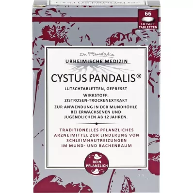 CYSTUS Pandalis zuigtabletten, 66 stuks
