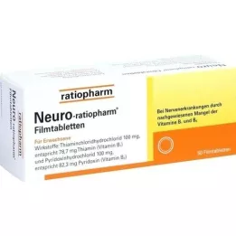 NEURO-RATIOPHARM Filmomhulde tabletten, 50 stuks