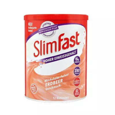 SLIM FAST Aardbeipoeder, 438 g