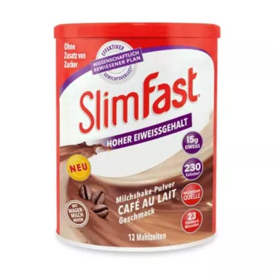 SLIM FAST Cafe au Lait poeder, 438 g