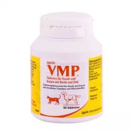 VMP Tabletten aanvullend voer voor hond/kat, 50 stuks