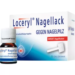 LOCERYL Nagellak tegen schimmelnagels DIREKT-Applicat., 2.5 ml