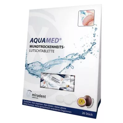 MIRADENT Aquamed Zuigtabletten voor droge mond, 60 g