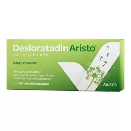 DESLORATADIN Aristo 5 mg filmomhulde tabletten, 50 st