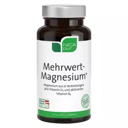 NICAPUR Magnesiumcapsules met toegevoegde waarde, 60 stuks