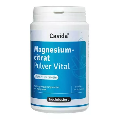 Magnesiumcitraat vitaal poeder, 200 g Magnesiumcitraat vitaal poeder, 200 g