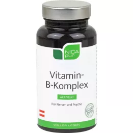 NICAPUR Vitamine B-complex geactiveerde capsules, 60 stuks