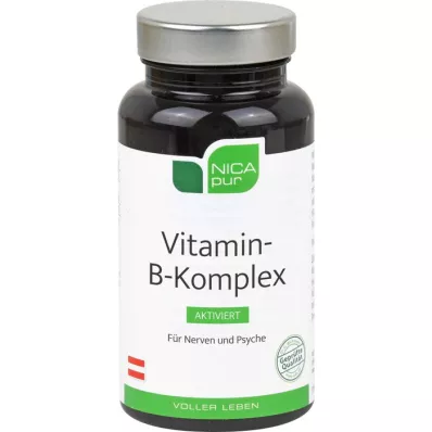 NICAPUR Vitamine B-complex geactiveerde capsules, 60 stuks