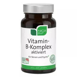 NICAPUR Vitamine B-complex geactiveerde capsules, 60 stuks