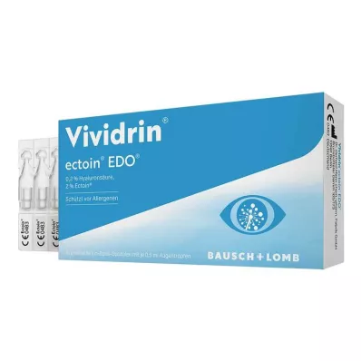 Vividrin® ectoin® EDO® oogdruppels - allergisch geïrriteerde ogen, 10X0,5 ml Vividrin® ectoin® EDO® oogdruppels - allergisch geïrriteerde ogen, 10X0,5 ml