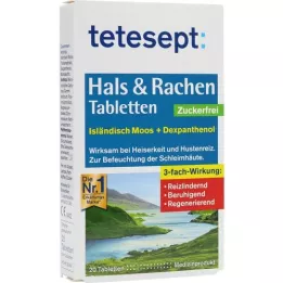 TETESEPT Keeltabletten &amp; Keeltabletten suikervrij, 20 stuks