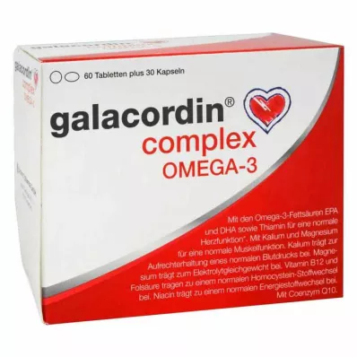 GALACORDIN complexe Omega-3 tabletten, 60 capsules GALACORDIN complexe Omega-3 tabletten, 60 capsules